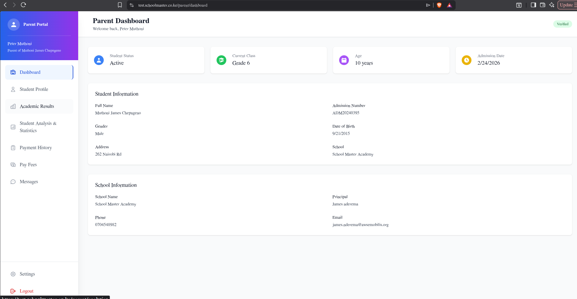 SchoolMaster screenshot 3